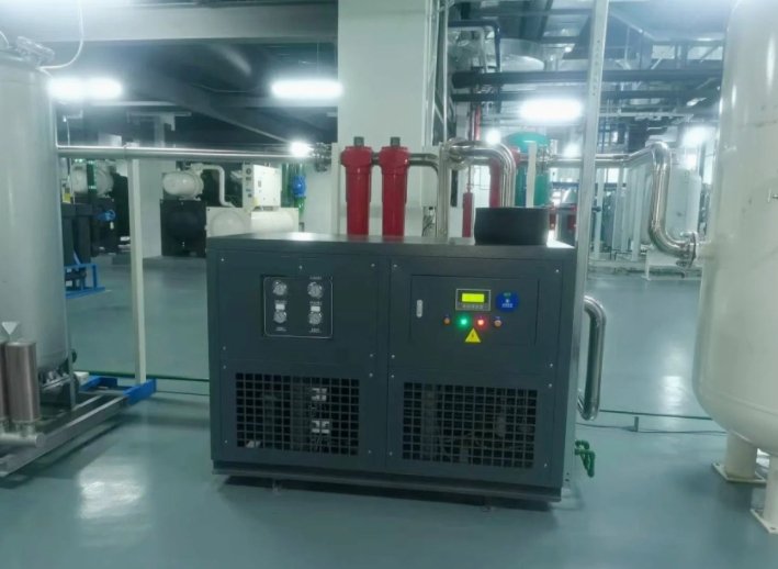 Air Cooled Hydrogen & Industrial Gas Refrigerated Air Dryer