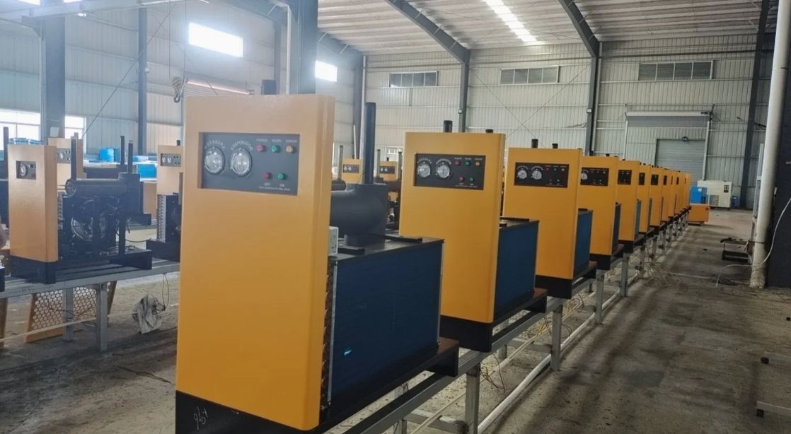 Industrial Air Cooled Refrigerated Air Dryer 0.37-1.09kW