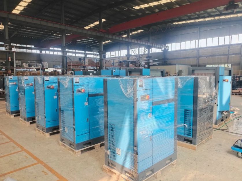Air Cooled 6m3 Alloy Plate Refrigerated Air Dryer