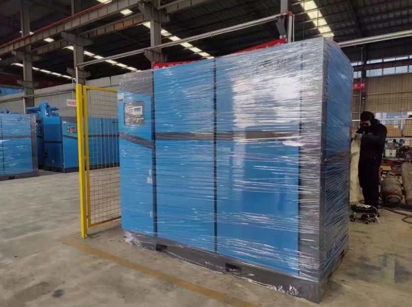 Air Cooled 6m3 Alloy Plate Refrigerated Air Dryer