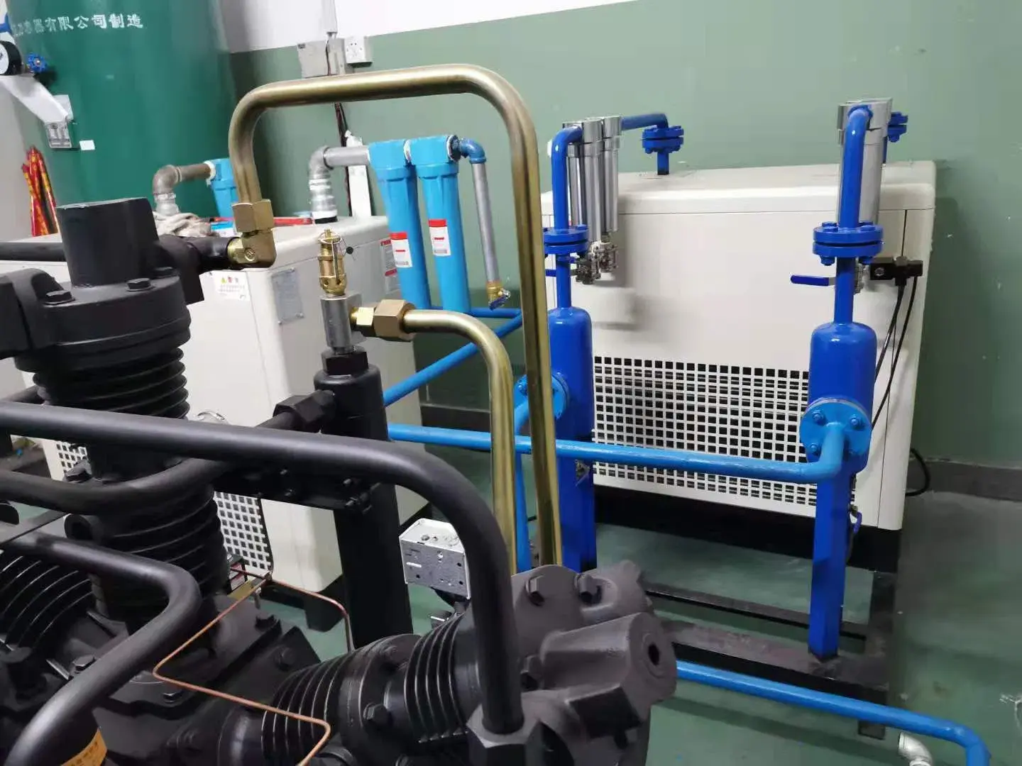 Rigorous quality control testing for refrigerated air dryers